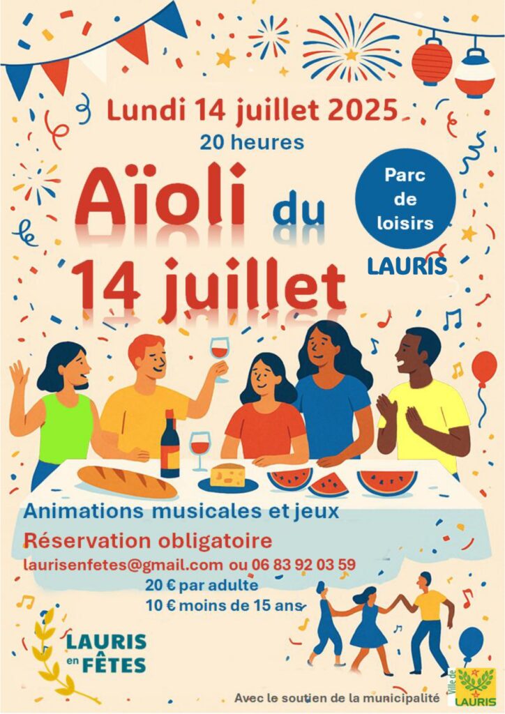 Repas Aïoli du 14 juillet