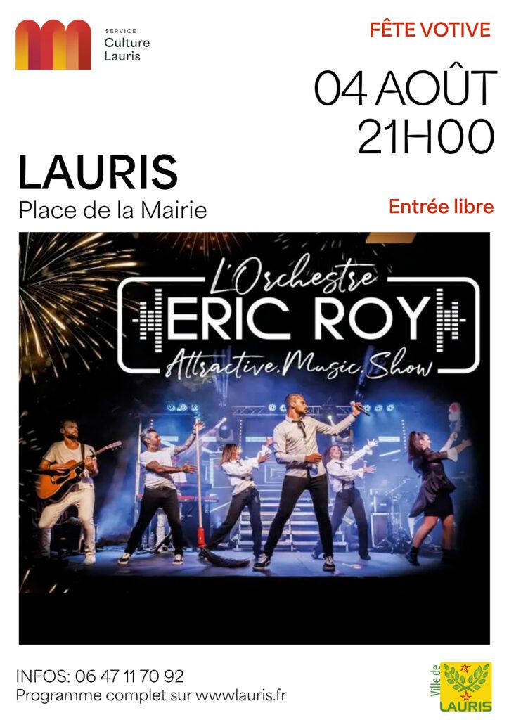 Fête votive lundi 4 août