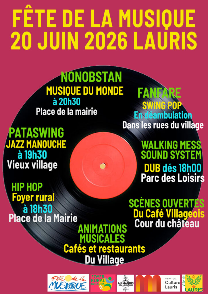 FÊTE DE LA MUSIQUE 2026 – LAURIS