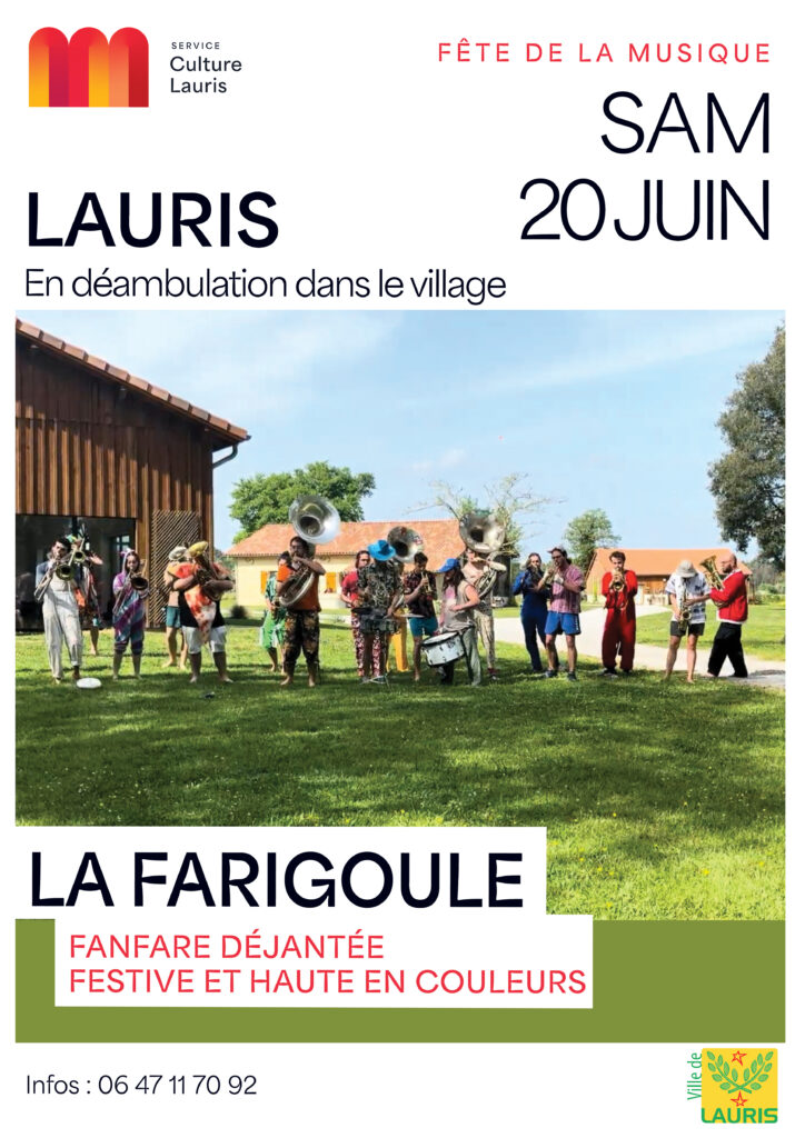 Fête de la musique Samedi 20 juin