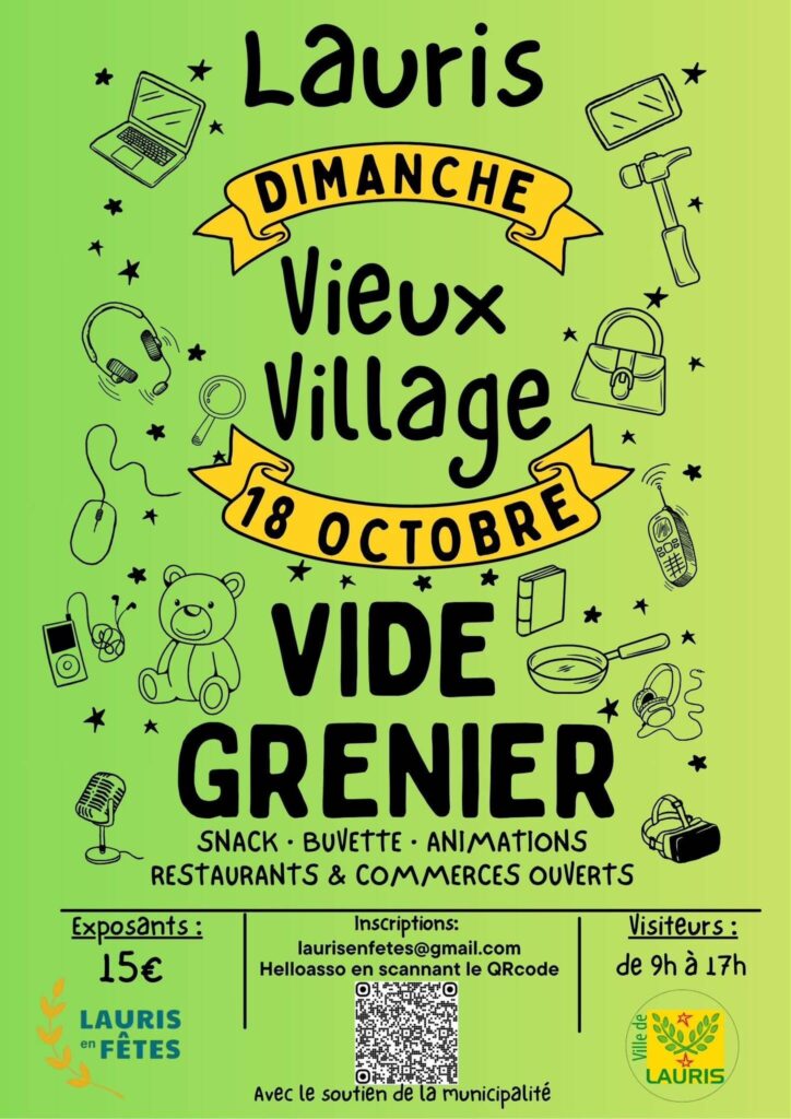 Vide grenier du vieux village