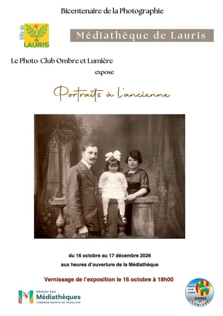 Expo photos « Portraits à l&rsquo;ancienne »