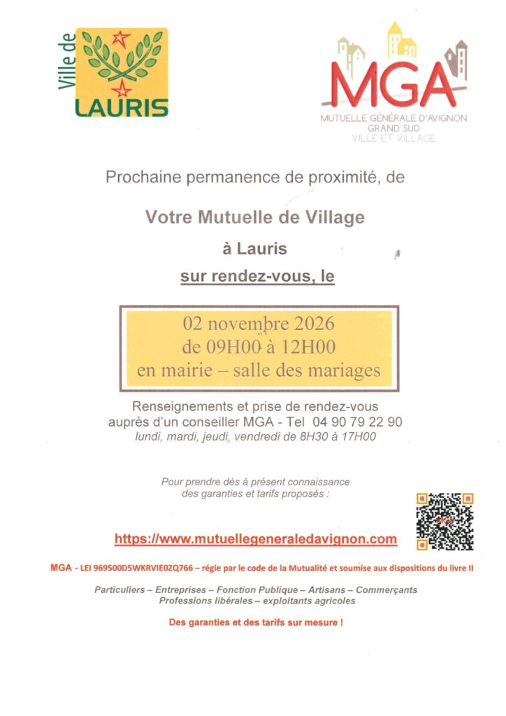 Votre mutuelle de village à Lauris
